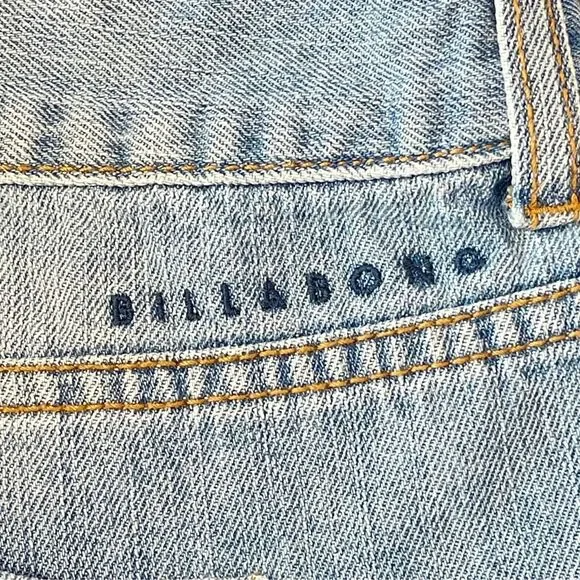 Billabong Jean Shorts Womens Size 30 Cut Off Distressed Western Flirty Cowgirl - Picture 3 of 9